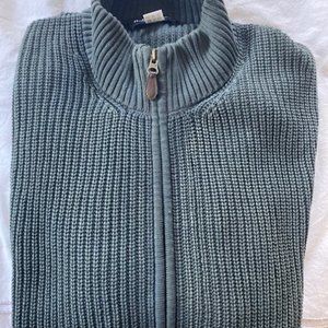 Cardigan Sweater / Steel Grey / Two Pockets / Bullock & Jones